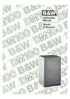 Bowers & Wilkins DM-100-Owners-Manual